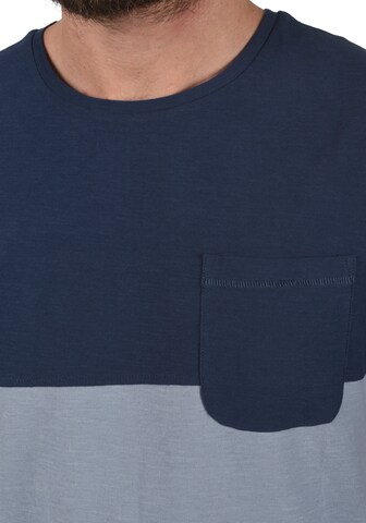 BLEND Shirt 'SEBASTIAN' in Blauw