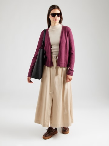 VILA Knit cardigan 'VIRIL' in Purple