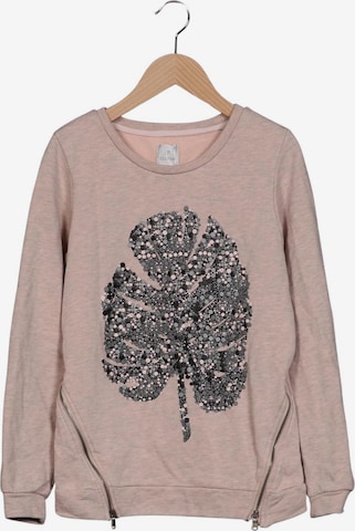 CULTURE Sweatshirt & Zip-Up Hoodie in XS in Pink: front