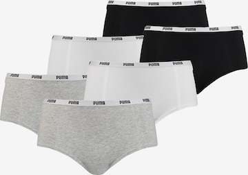 Slip PUMA en gris : devant