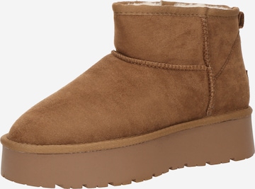 Boots 'Siba' POSH by Poelman en beige : devant
