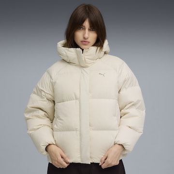 Veste d’hiver PUMA en beige : devant
