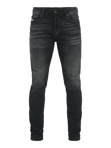 DIESEL Skinny Jeans 'TROXER' in Grey: front
