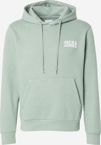 Sweat-shirt JACK & JONES en vert : devant