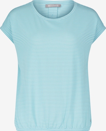 T-shirt Betty & Co en bleu : devant