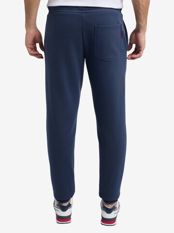 Carlo Colucci Tapered Broek in Blauw