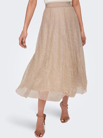 ONLY Skirt 'Tinga' in Beige: front