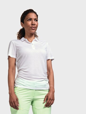 Schöffel Funktionsshirt 'Vilan' in Weiß: Vorderseite