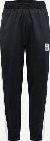 Tapered Pantaloni sport 'STARTING 5' de la NIKE pe negru: față