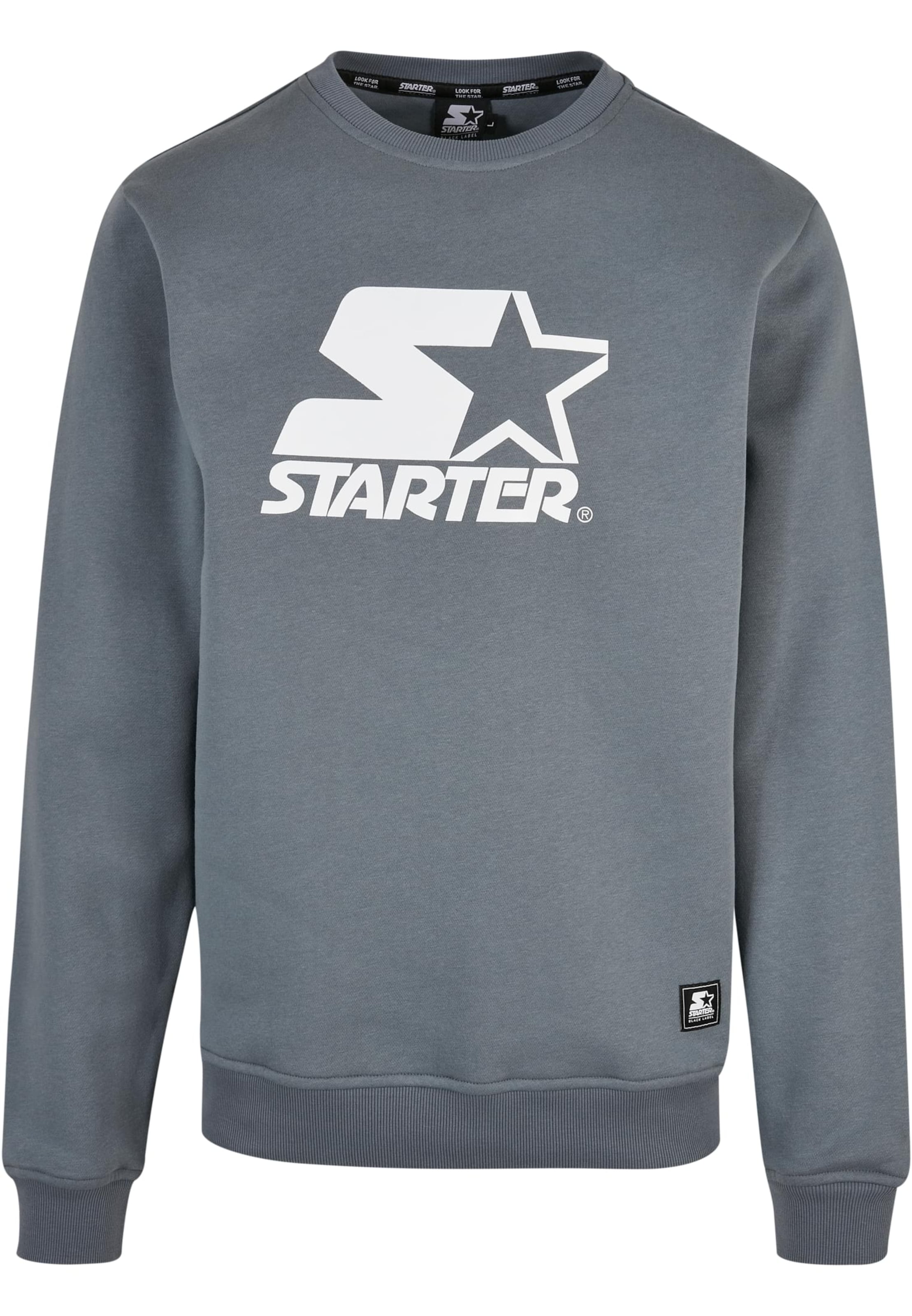 Starter Black Label Sweatshirt in Grey: front