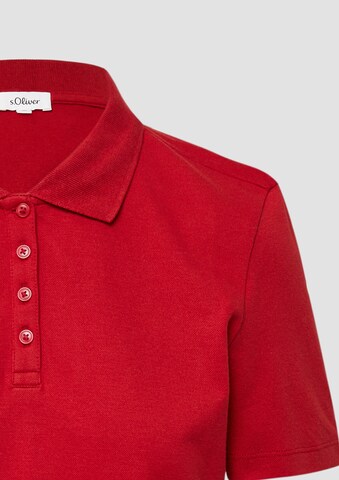 s.Oliver Poloshirt in Rot
