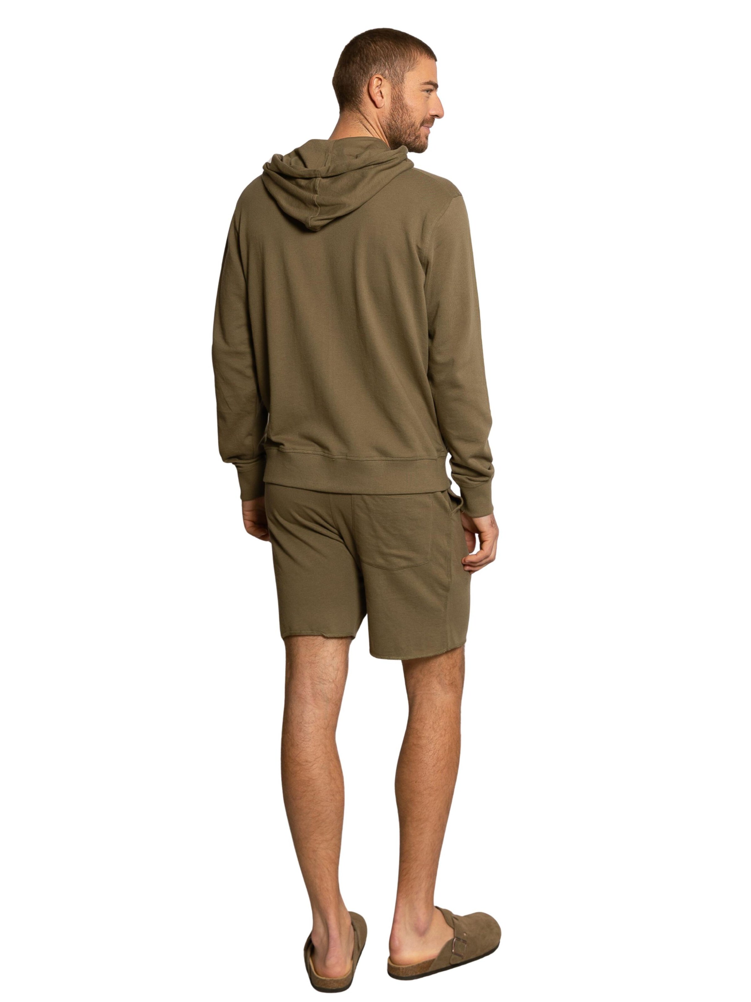 Pyjama court 'Terry' LDB en gris