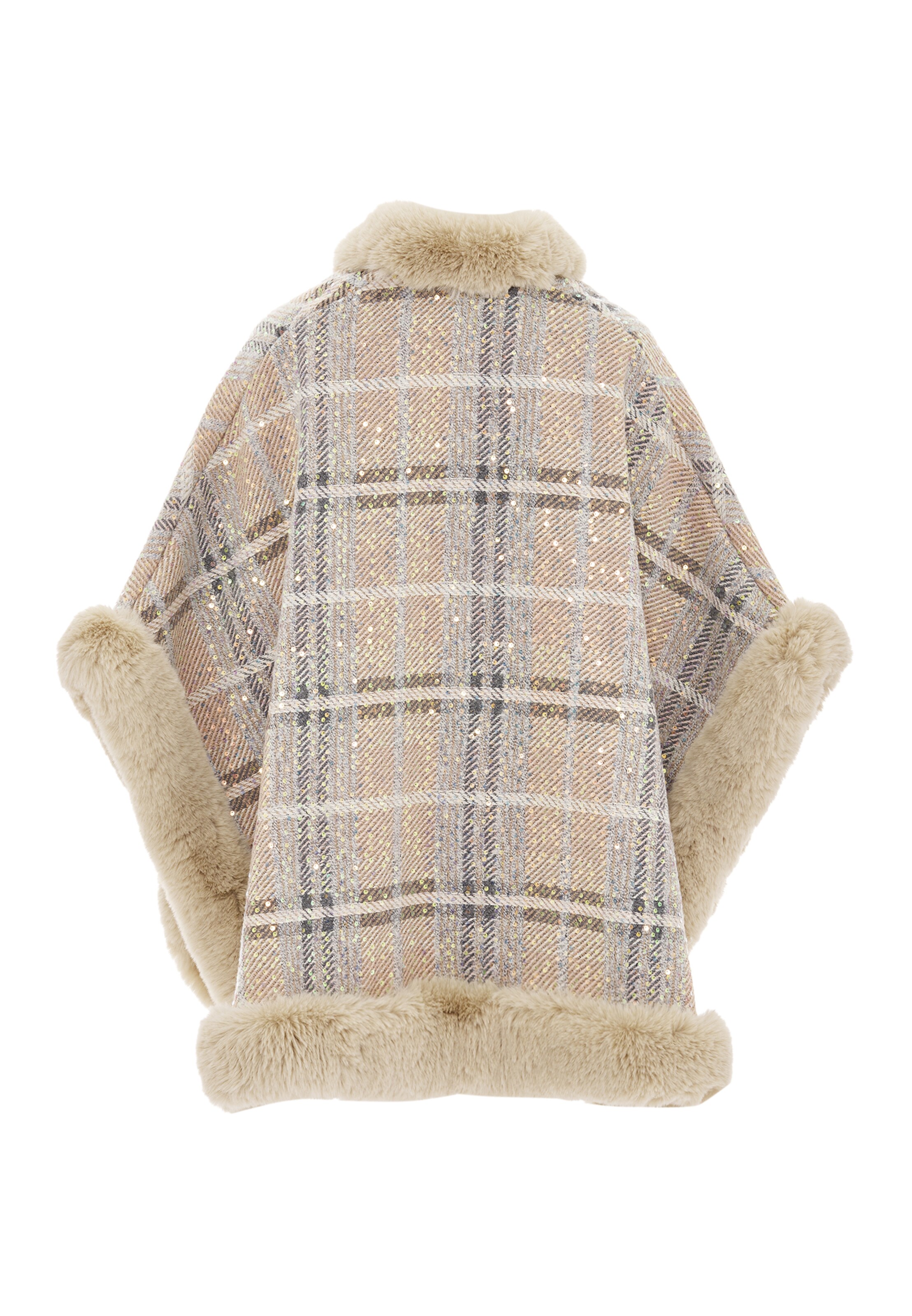 FRAULLY Кейп в Бежевый