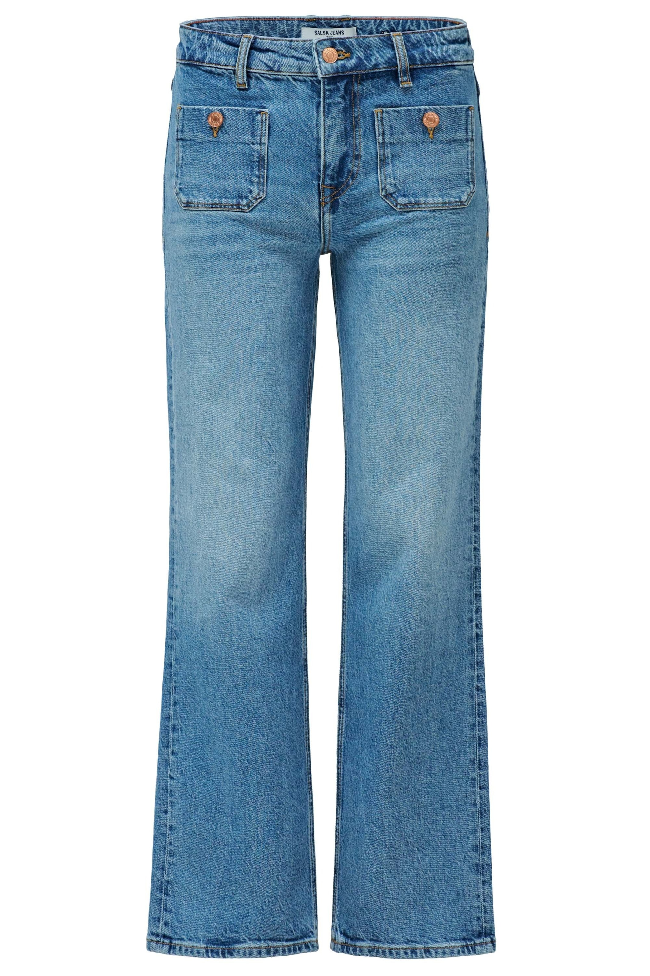 Salsa Jeans Tapered Jeans in Blue: front