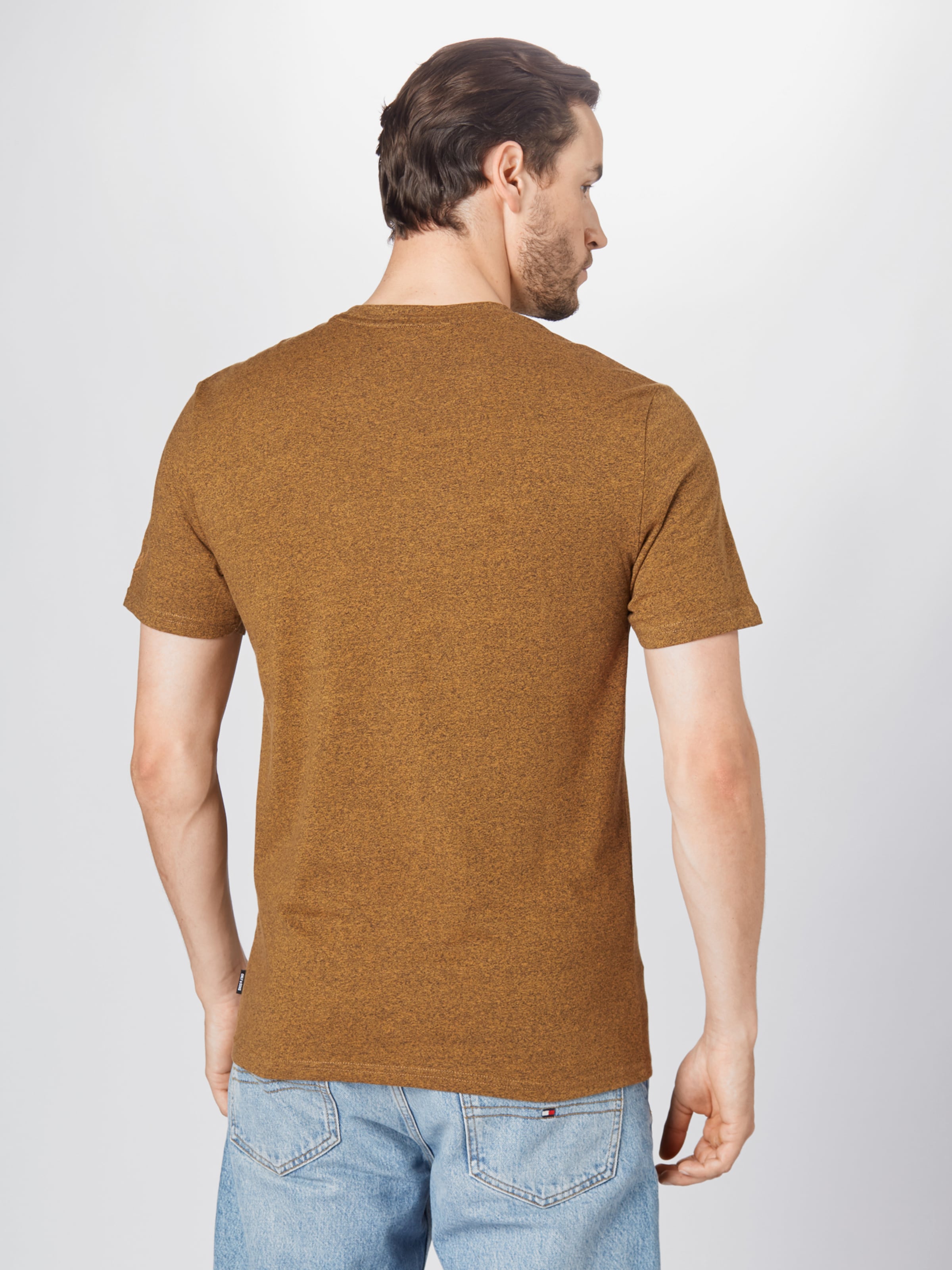 Männer Shirts Only & Sons T-Shirt 'Dion Life' in Karamell - IM90966