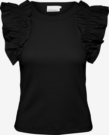 KAREN BY SIMONSEN Blouse in Black: front