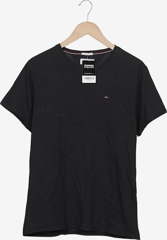 Tommy Jeans T-Shirt M in Schwarz: Vorderseite