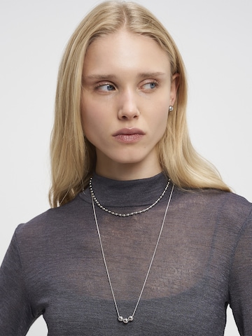 Chaîne Liebeskind Berlin en argent : devant