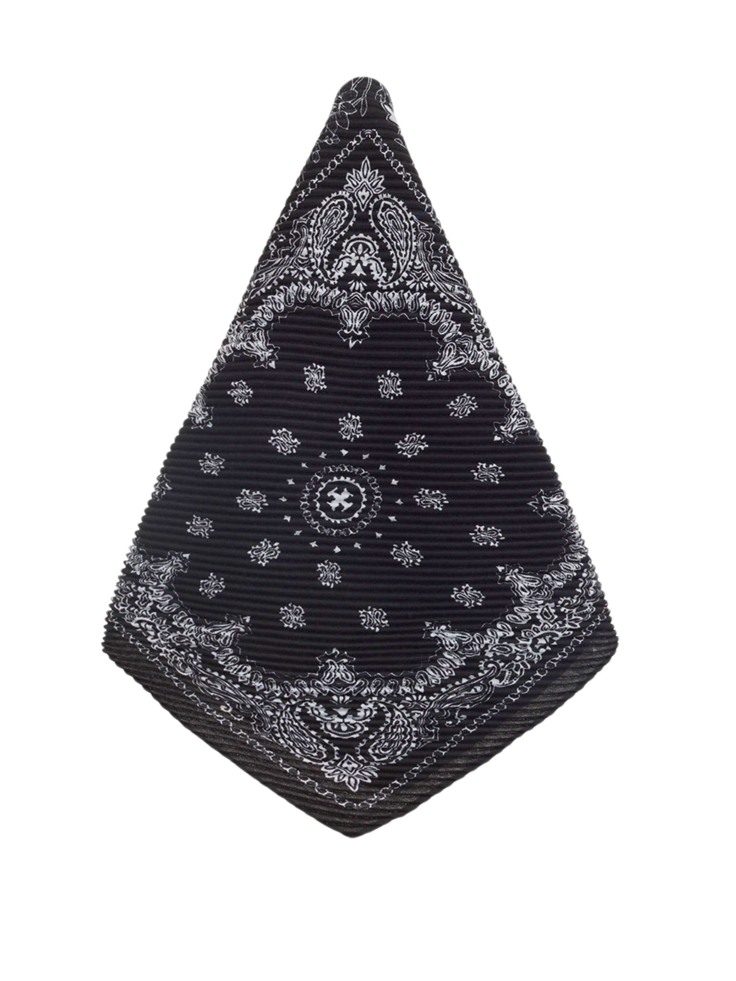 NALì Tuch in Schwarz: Vorderseite