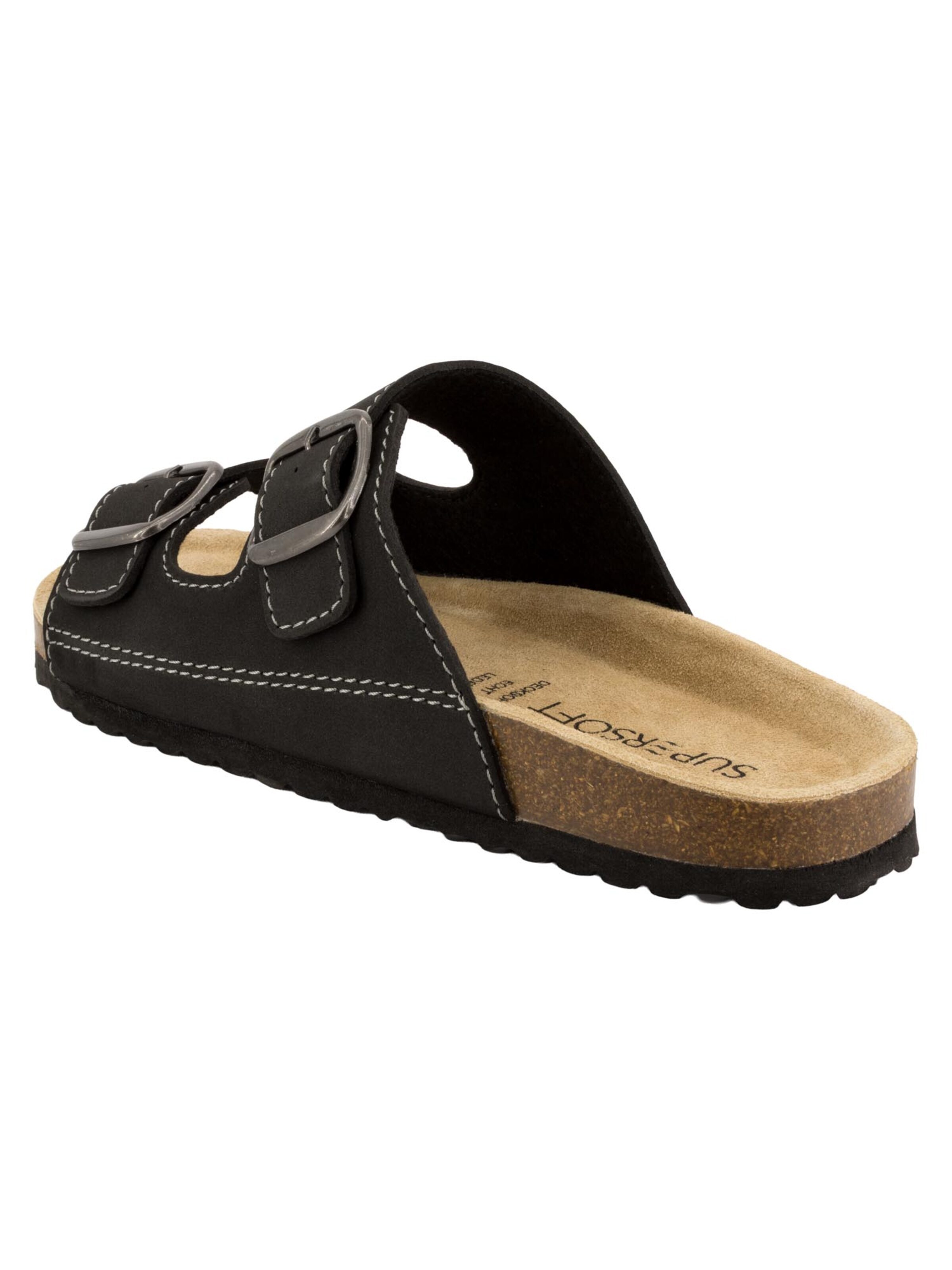 SUPERSOFT by Indigo Pantolette 'Classic'‌‌‌‌ in Schwarz