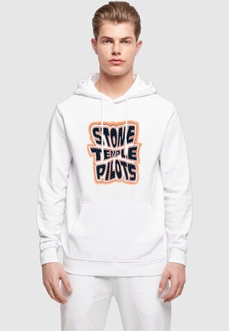 Sweat-shirt 'Stone Temple Pilots' Merchcode en blanc : devant
