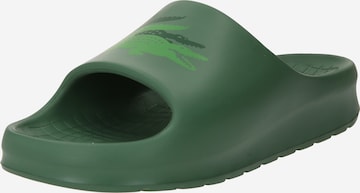LACOSTE Mules in Green: front