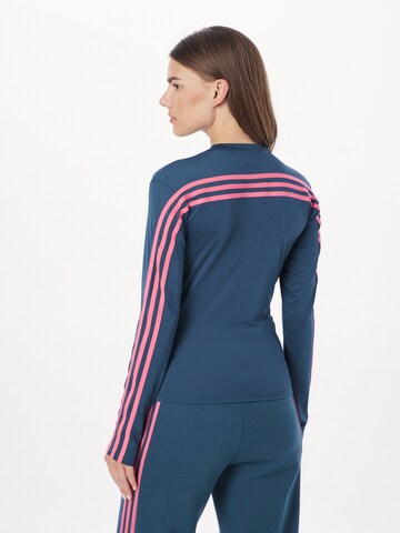 ADIDAS SPORTSWEAR Funktionsbluse 'Future Icons 3-Stripes' i blå