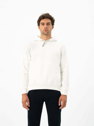 Sweat-shirt Arma en beige : devant