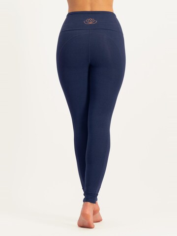 Urban Goddess Yoga & Activewear Slim fit Leggings 'Surya Dry Fit Yoga & Pilates' in Blue