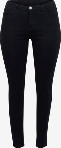 ADIA fashion Jeans in Black: front