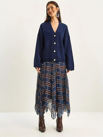 Gonna di Bianco Lucci in blu