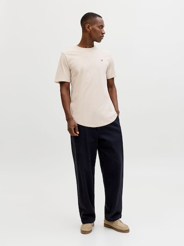 T-Shirt Jack & Jones Premium en beige