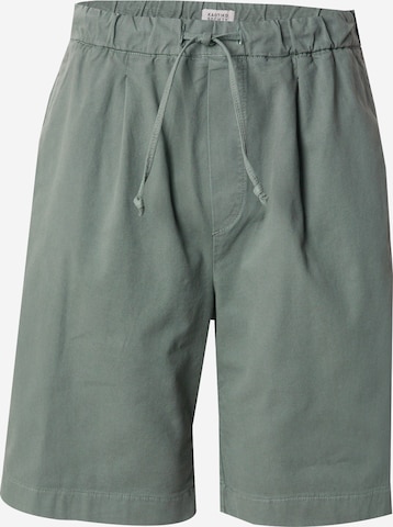 Kaotiko Lużny krój Spodnie w kolorze zielony: przód