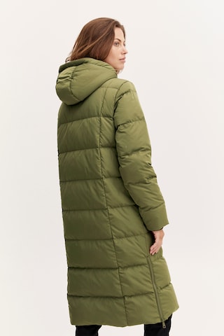 Fransa Winter Coat 'BELLA' in Green