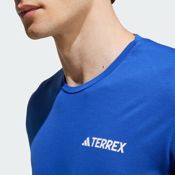 T-Shirt fonctionnel 'Xperior' ADIDAS TERREX en bleu