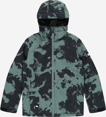 QUIKSILVER Sports jacket 'MISSION' in Green: front
