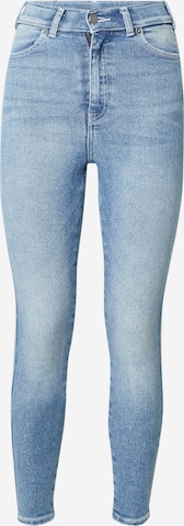 Dr. Denim סקיני ג'ינס 'Moxy' בכחול: מלפנים