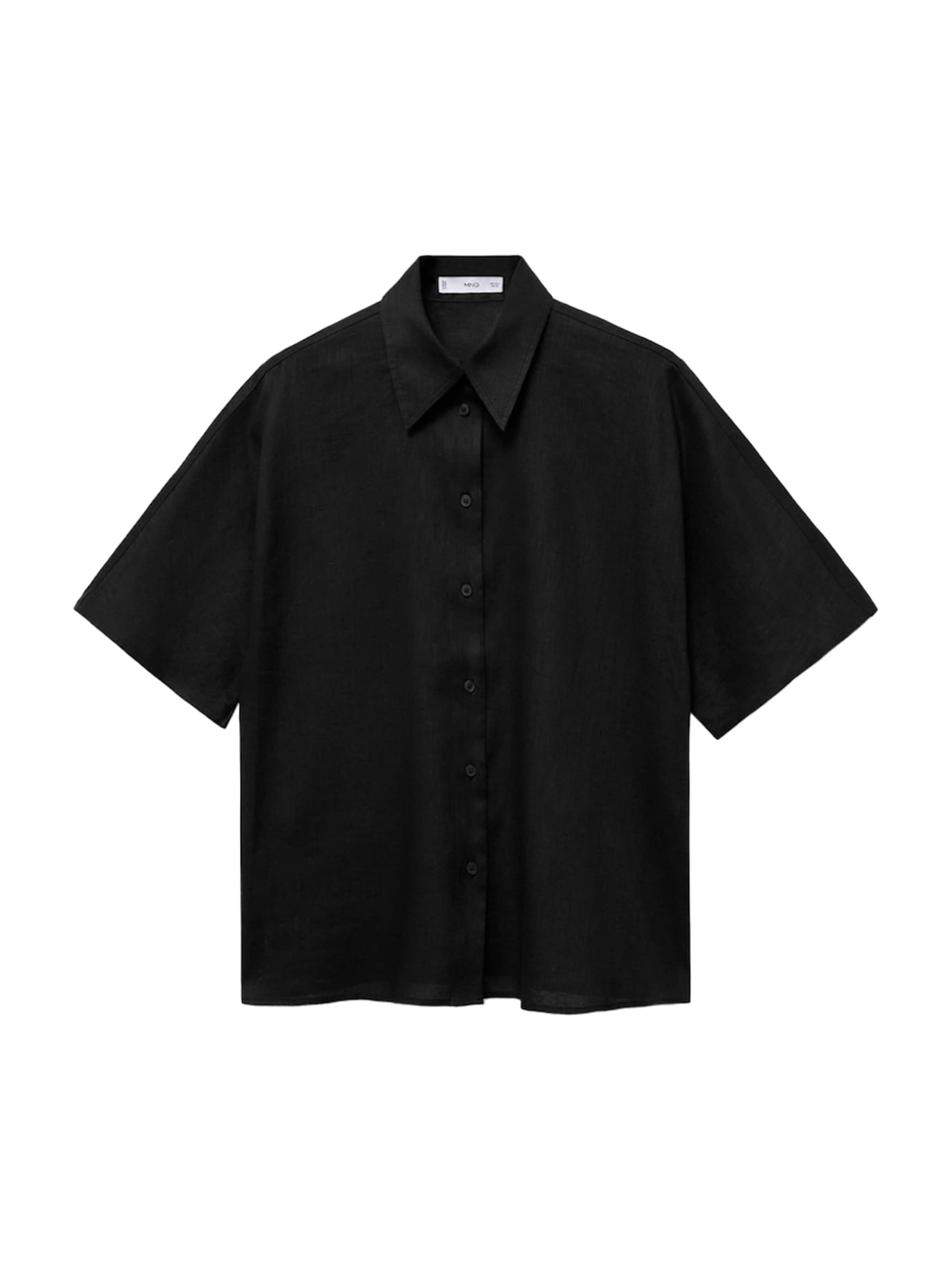 MANGO Blouse 'PAI' in Black: front