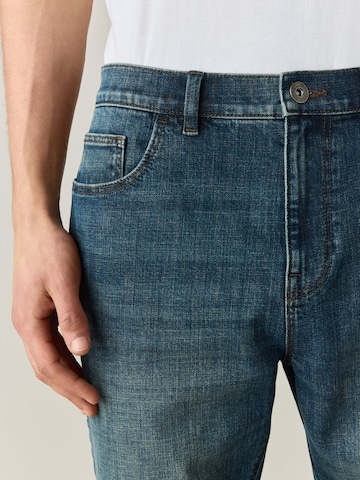 Next Úzky strih Džínsy - Modrá