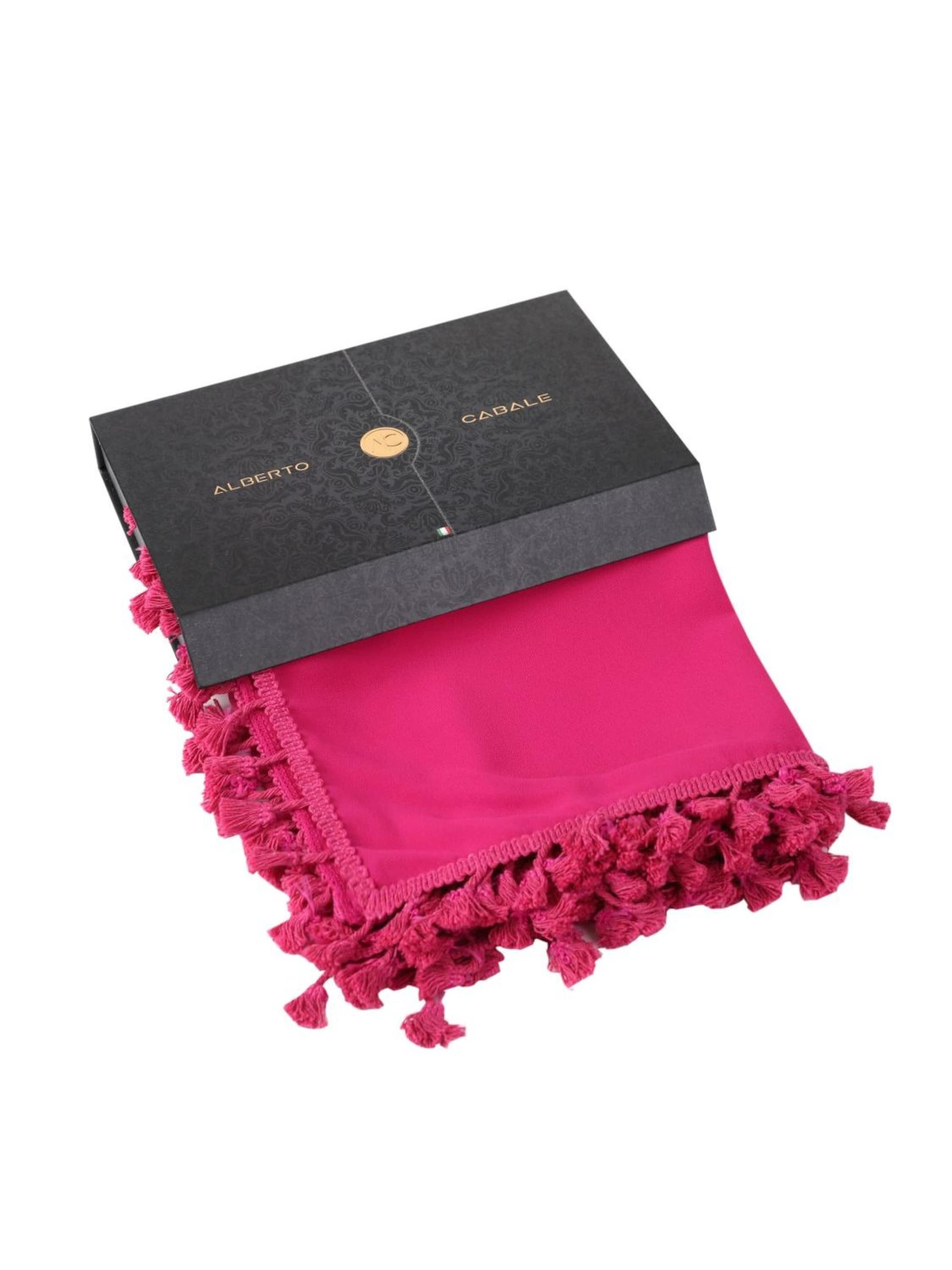 alberto cabale Rok 'Paréo de plage FRINGES' in Roze