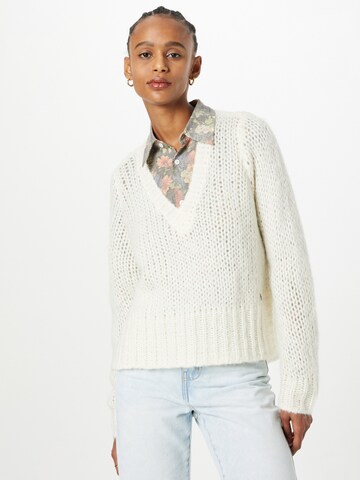 Coster Copenhagen Pullover in Weiß: predná strana