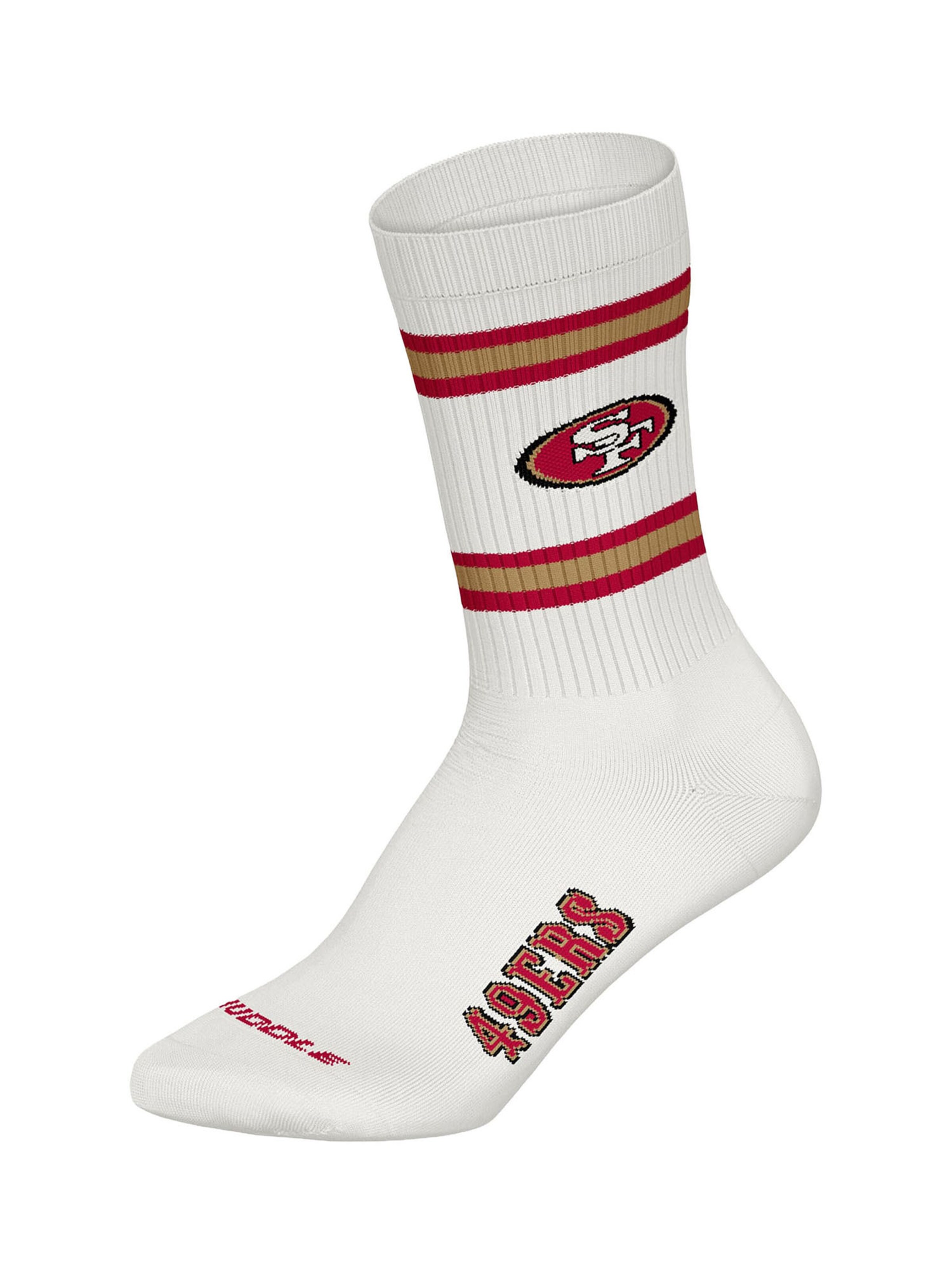 Huddle Socks ' NFL San Francisco 49ers Crew ' in Red
