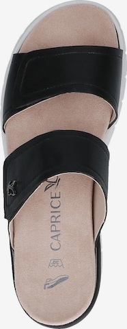 CAPRICE Mules in Black