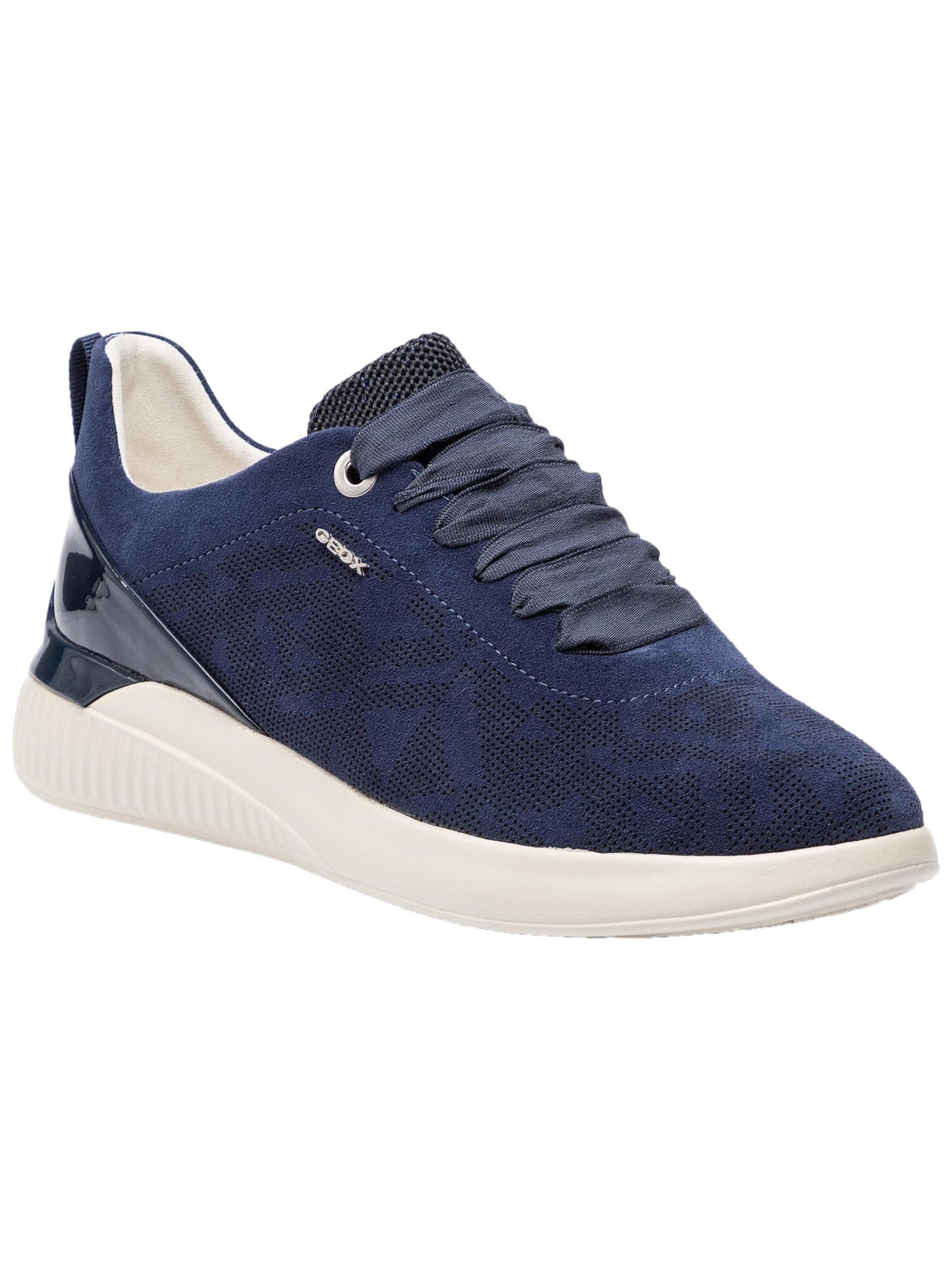 GEOX - Calzado deportivo con cordones en azul