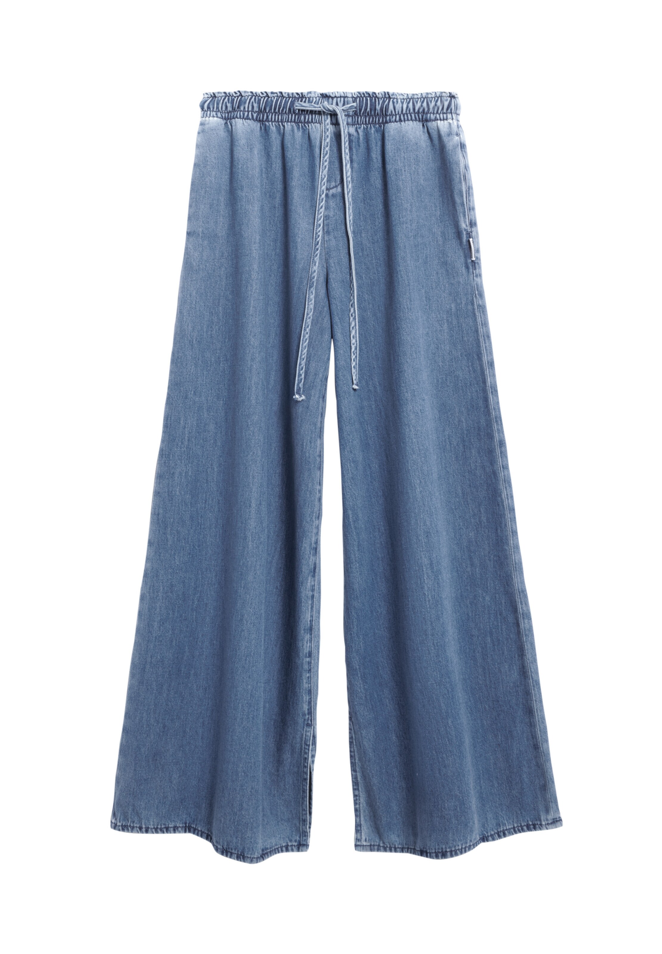 ARMEDANGELS Loose fit Trousers 'KELAANI' in Blue: front