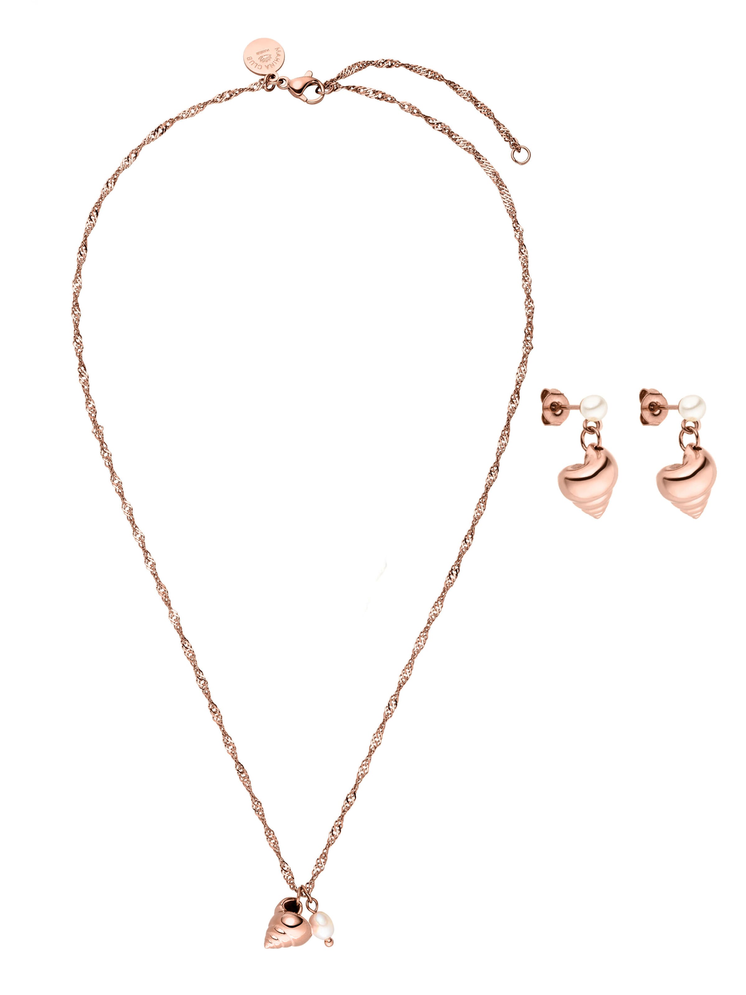 PURELEI - Conjunto de joyería 'Mahina Club Seashore' en oro: frente