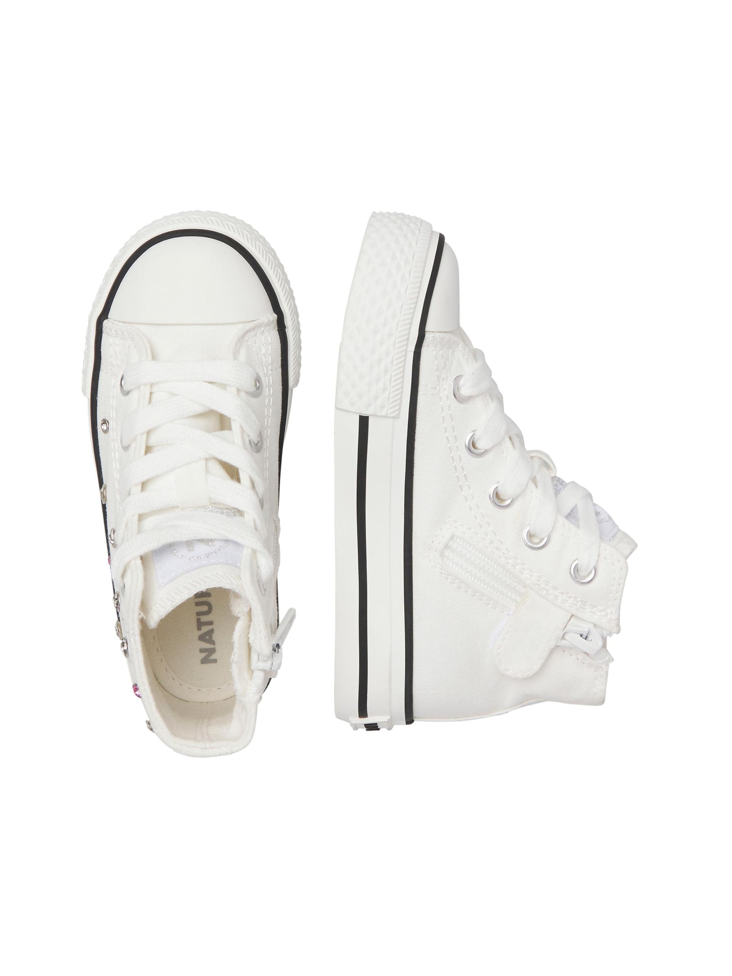 NATURINO Sneakers 'YLFAS' in Wit