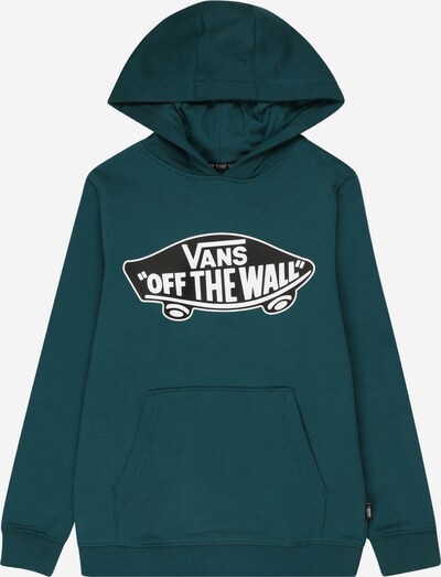 VANS Sweatshirt in petrol / schwarz / weiß, Produktansicht
