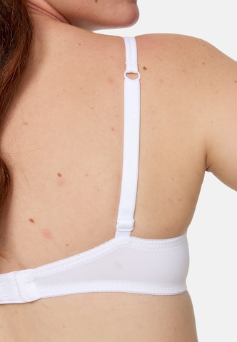 Nur Die T-shirt Bra ' Basic ' in White