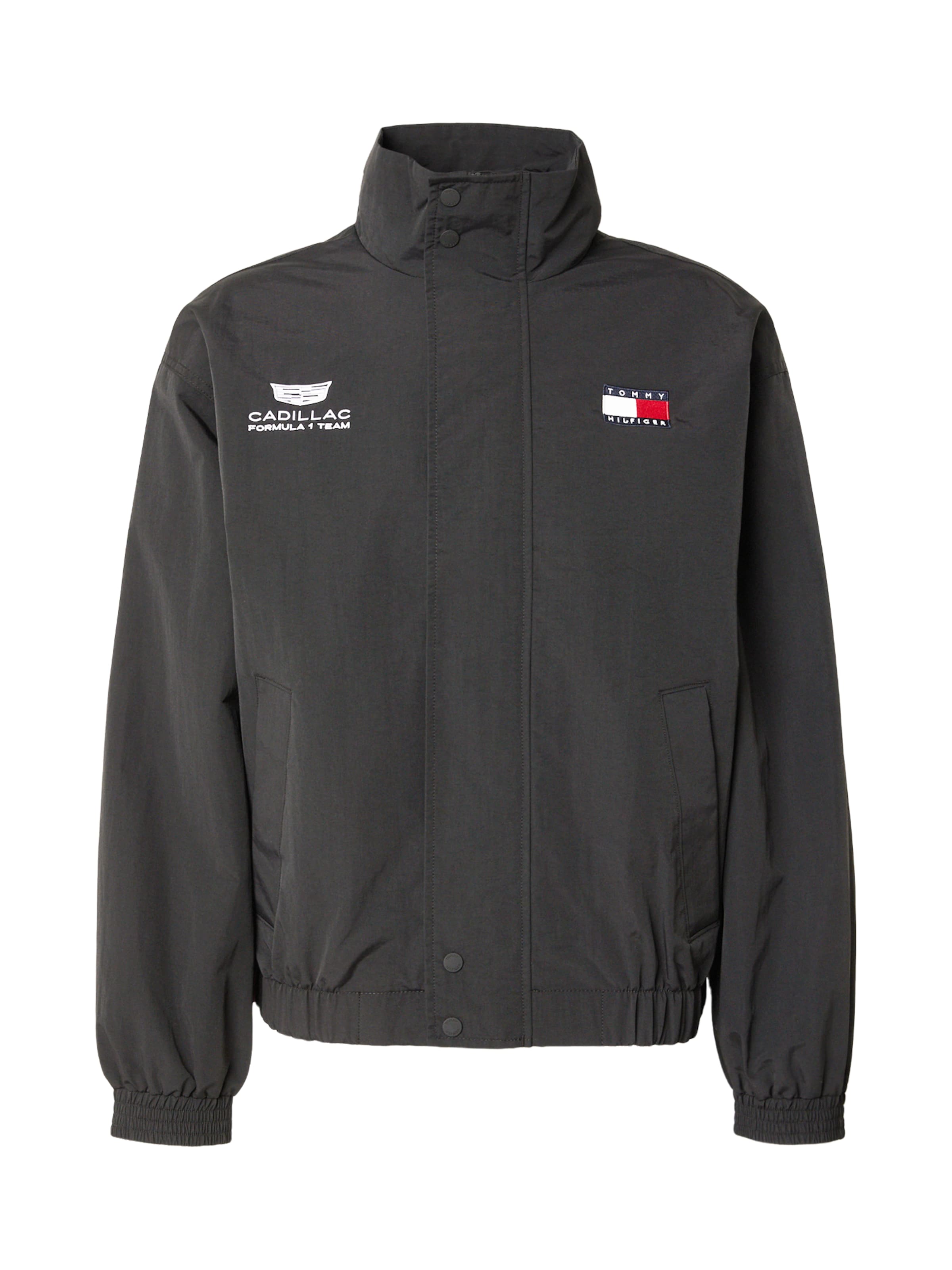 Giacca di mezza stagione 'TH X CF1' di TOMMY HILFIGER in nero: frontale